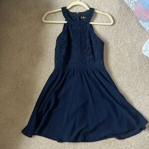 Size xsmall navy dress